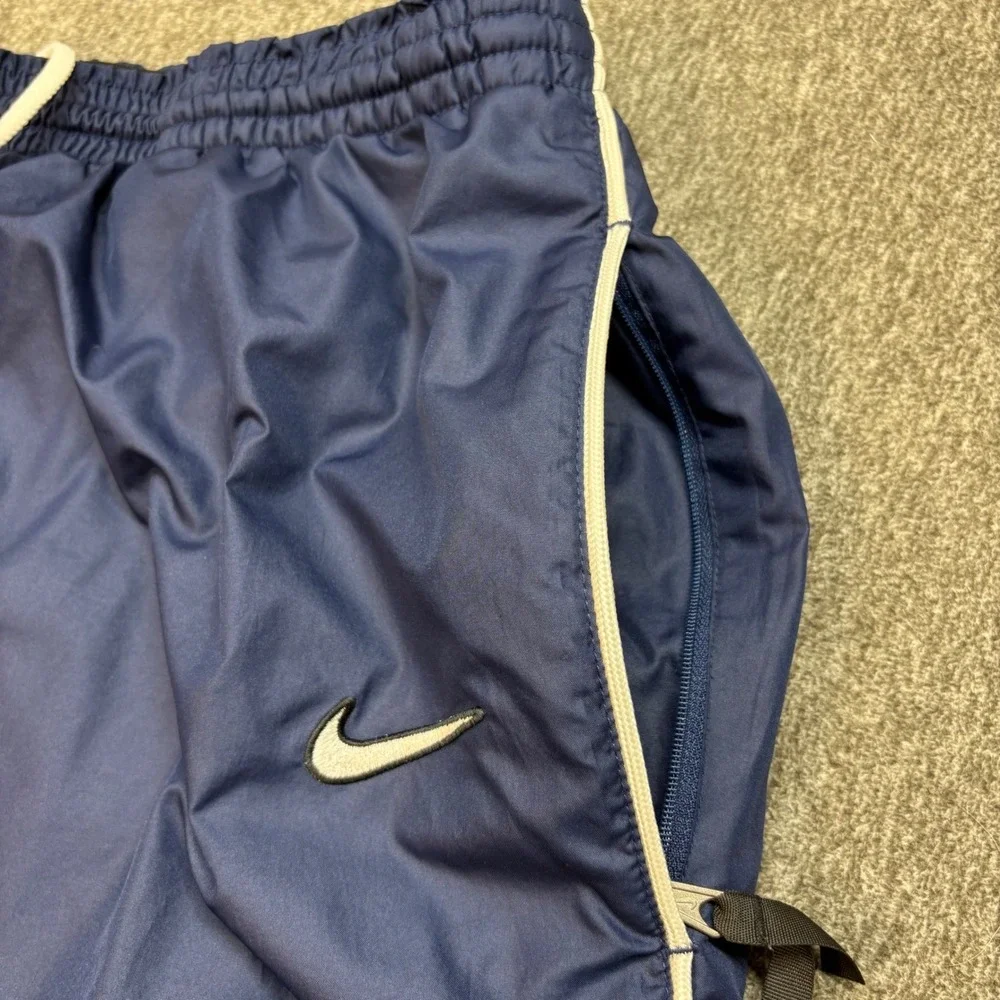 Nike Team Navy Blue Track Pants Athletic Joggers Men's Size XL Vintage Y2K 90s
